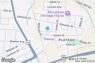 Map image of the property - 1062 Woods Aly