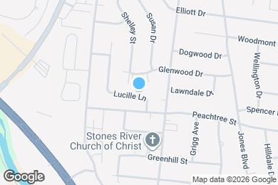 Map image of the property - 1754 Lucille Ln