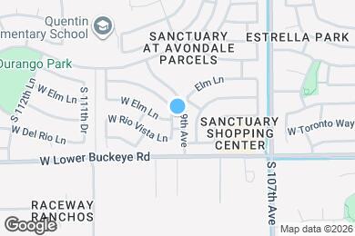 Map image of the property - 2525 S 109th Dr