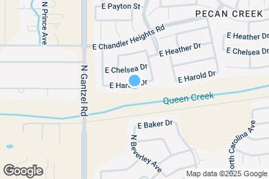 Map image of the property - 521 E Harold Dr