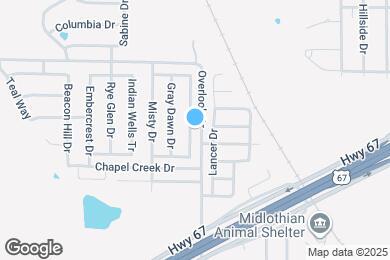 Map image of the property - 1226 Misty Meadow Dr