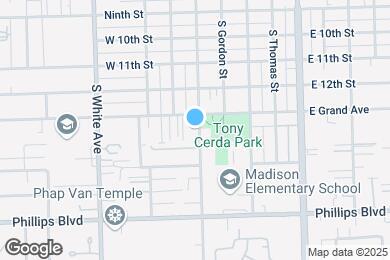 Map image of the property - 1333 S Park Ave