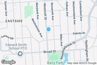 Map image of the property - 1025 Westcott St