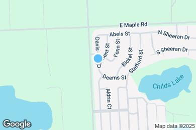 Map image of the property - 4151 Clement St