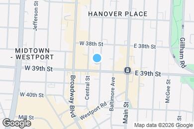 Map image of the property - 3836 Wyandotte St