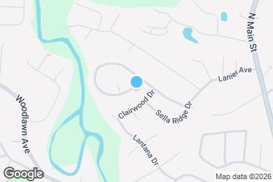 Map image of the property - 260 Brookstone Dr