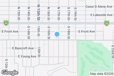 Map image of the property - 1623 E Mullan Ave