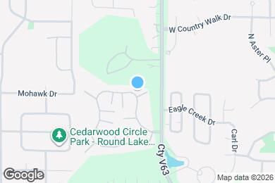 Map image of the property - 430 Normandie Ln