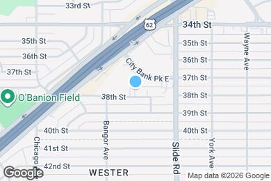 Map image of the property - 5312 38th St