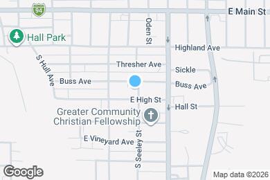 Map image of the property - 208 S Seeley St