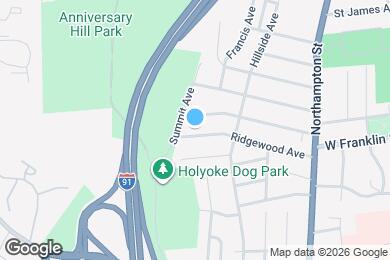 Map image of the property - 109 Ridgewood Ave