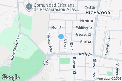 Map image of the property - 127 Warner St