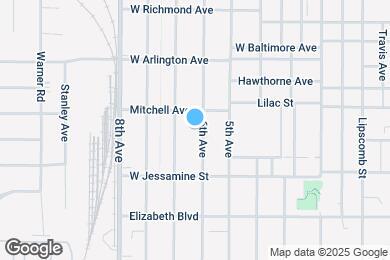 Map image of the property - 2216 6th Ave