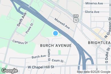 Map image of the property - 916 Rome Ave