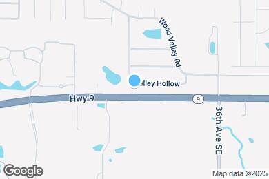 Map image of the property - 3204 Valley Hollow