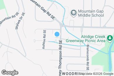 Map image of the property - 813 Halstead Ct SE