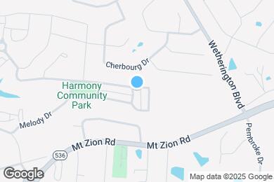 Map image of the property - 9600 Splendor Dr