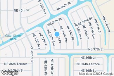 Map image of the property - 3724 NE 13th Pl