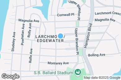 Map image of the property - 1350 Buckingham Ave