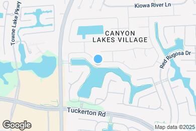 Map image of the property - 17507 S Summit Canyon Dr