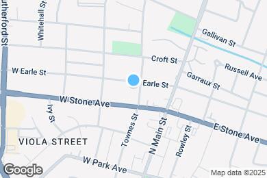 Map image of the property - 103 W Earle St