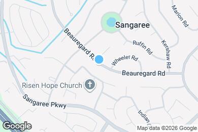 Map image of the property - 614 Beauregard Rd