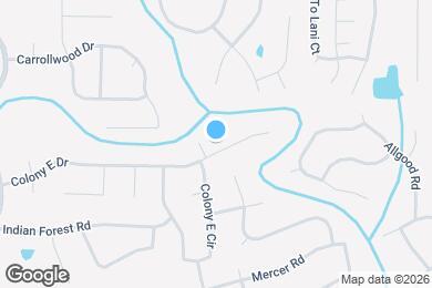 Map image of the property - 4380 Colony E Dr