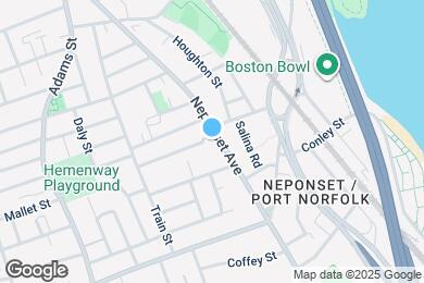Map image of the property - 187 Neponset Ave