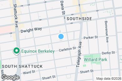 Map image of the property - 2329 Parker St