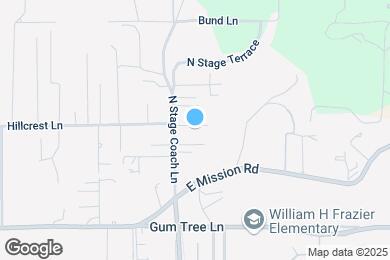 Map image of the property - 1725 Hillcrest Ln