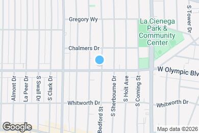Map image of the property - Julene Apartments