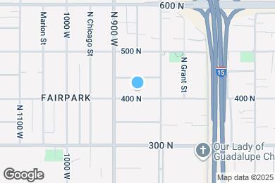 Map image of the property - 840 W 400 N