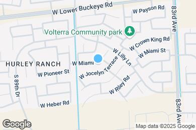 Map image of the property - 8613 W Miami St