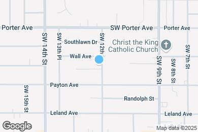 Map image of the property - 5812 SW 12th St