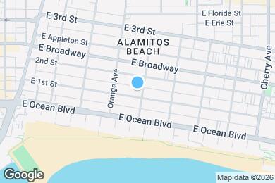 Map image of the property - 1261 E 1st St
