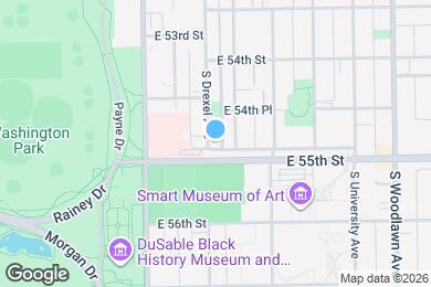 Map image of the property - 5487 S Drexel Ave