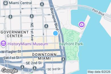 Map image of the property - 141 NE 3rd Ave