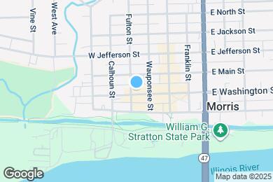 Map image of the property - 218 W Washington St
