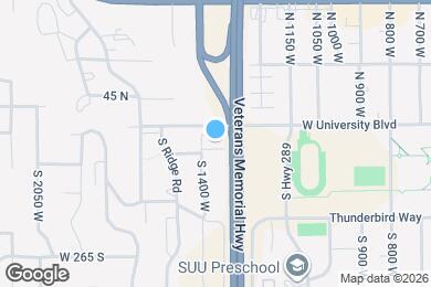 Map image of the property - 49 S 1400 W