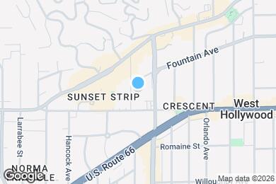 Map image of the property - 1134 Alta Loma Rd