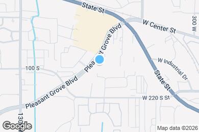 Map image of the property - 165 S Pleasant Grove Blvd