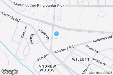 Map image of the property - 345 Bragg Smith St