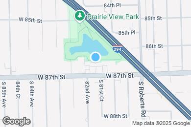 Map image of the property - 8100 W 87th St