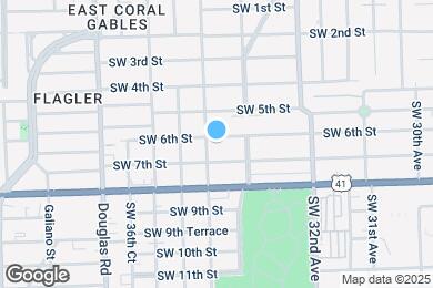 Map image of the property - 3370 SW 6th St
