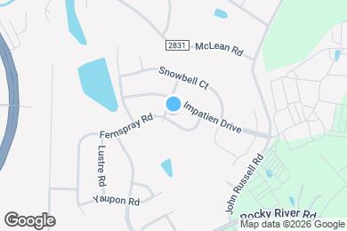 Map image of the property - 9907 Fernspray Rd