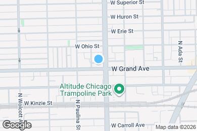 Map image of the property - 1610 W Grand Ave