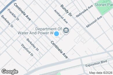 Map image of the property - 1749 S Carmelina Ave