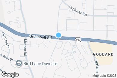 Map image of the property - 8417 Greenbelt Rd