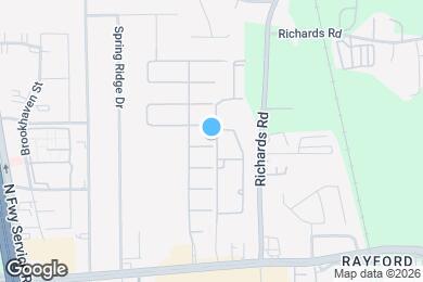 Map image of the property - 519 Holly Crest Dr