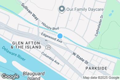 Map image of the property - Bruce Park Apartments